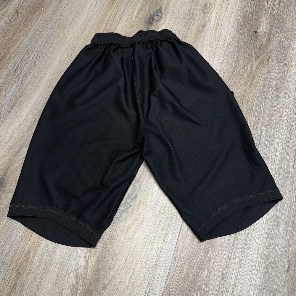 Lululemon Bermuda Shorts Womens M Black Mesh Liner Drawstring Beach Boardshorts - Picture 5 of 8